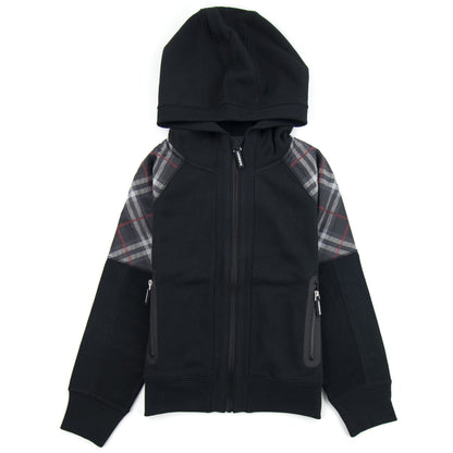 Burberry Children Hamilton Vintage Check Hoody Black