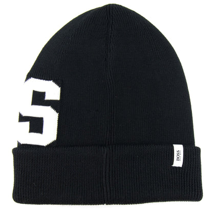 Hugo Boss Kids Logo Beanie Black