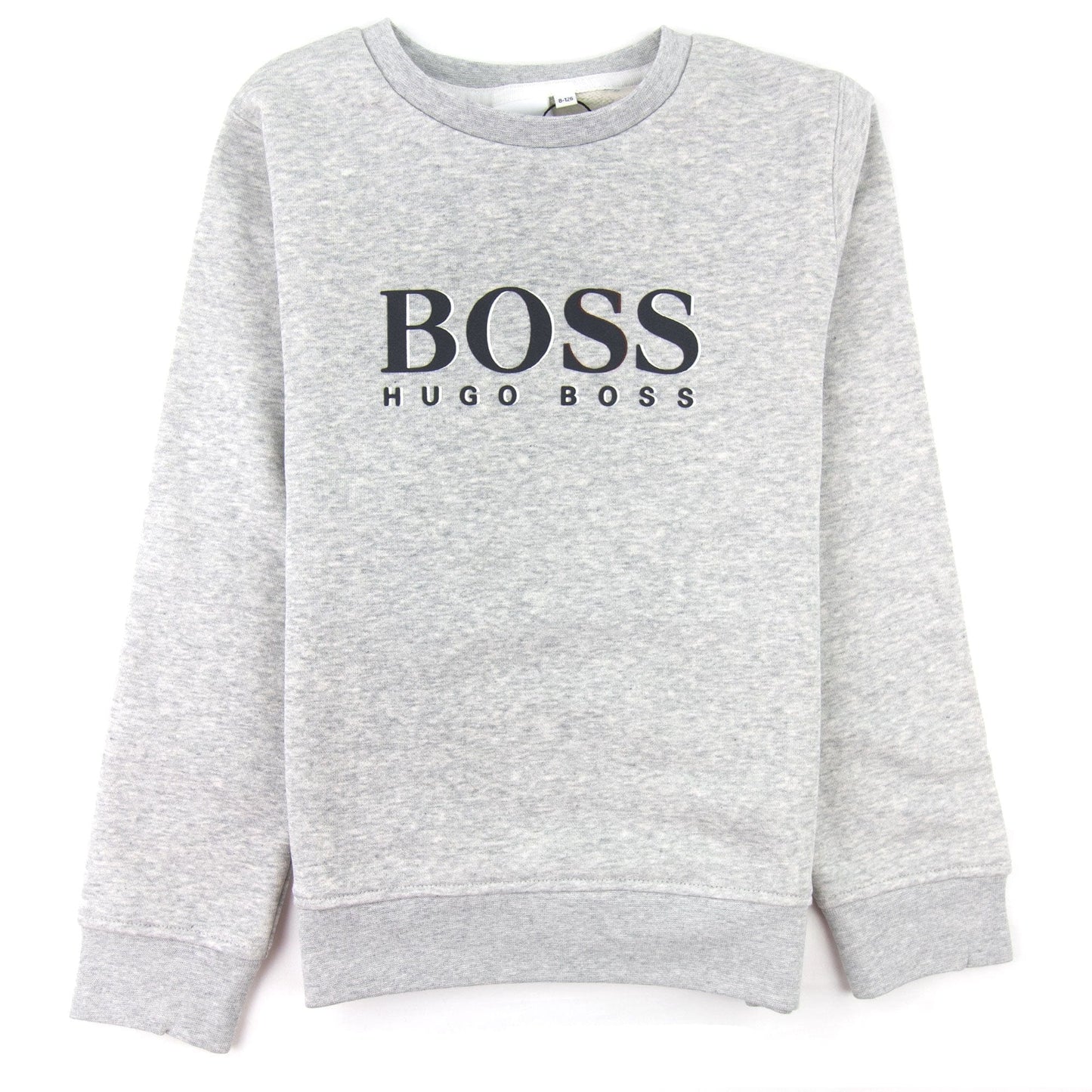 Hugo Boss Kids Logo Sweatshirt Grey