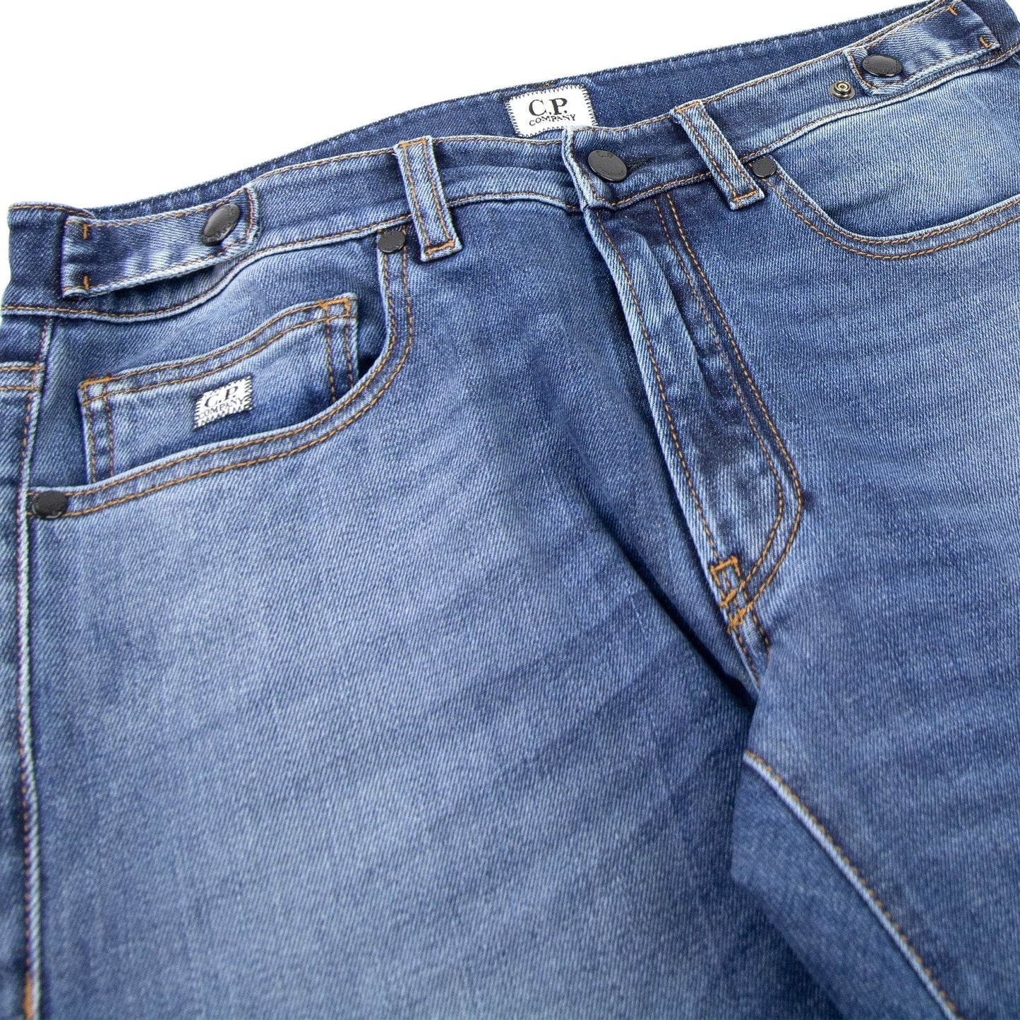 CP Company Stone Wash Five Pocket Jeans Denim D11