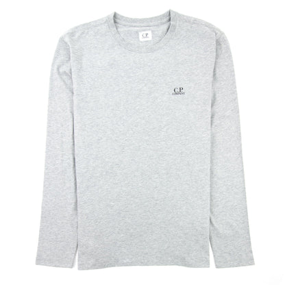 CP Company J Diamond Logo Long Sleeve T-shirt Grey M93