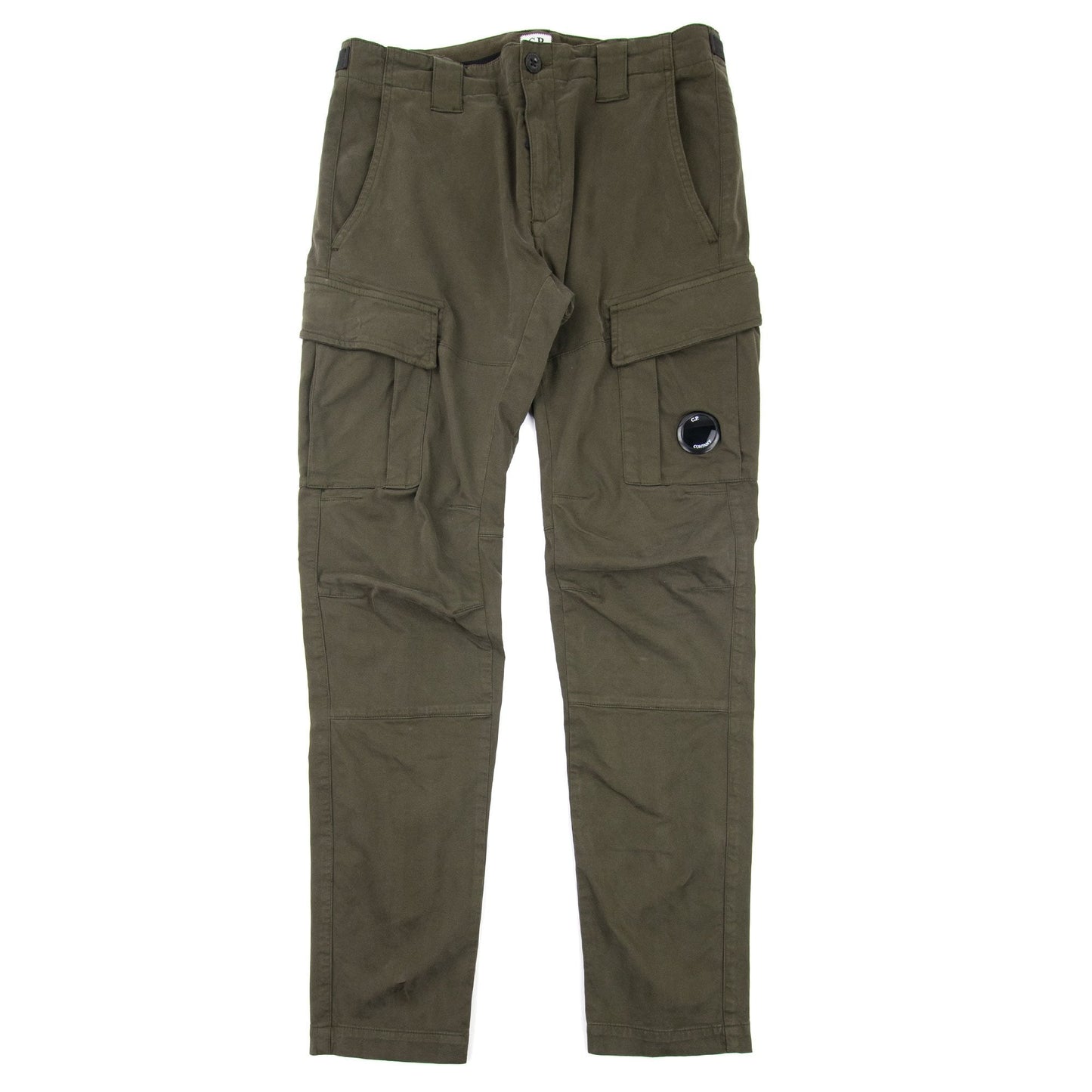 CP Company Cargo Lens Pants Olive Night 670