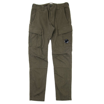 CP Company Cargo Lens Pants Olive Night 670