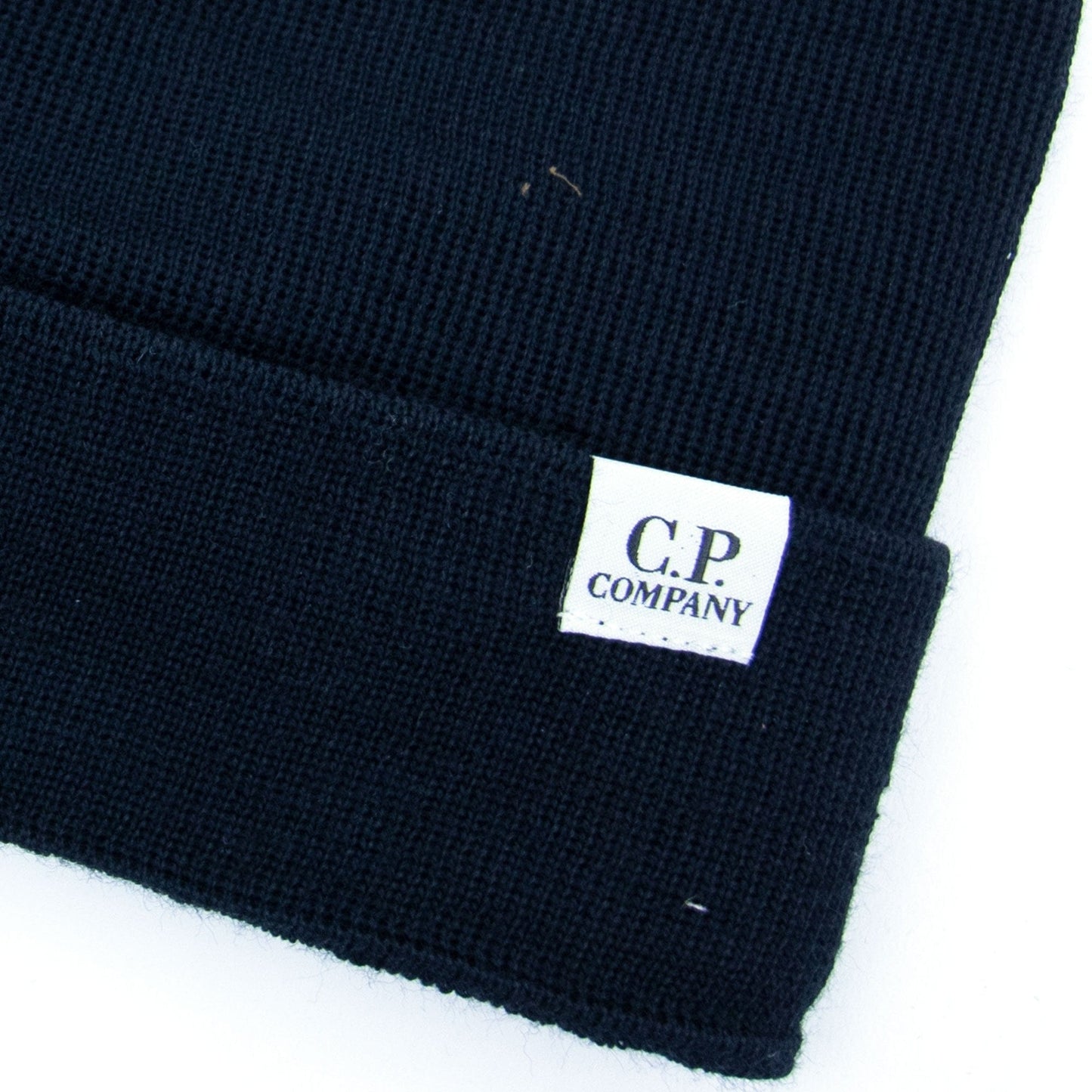 CP Company Extra Fine Merino Hat Navy 888