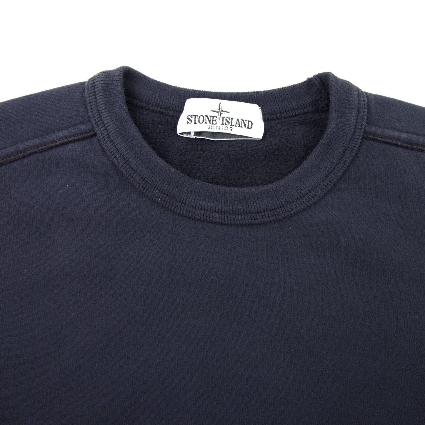 Stone Island Junior 60940 Crewneck Core Sweatshirt Navy Blue V0020