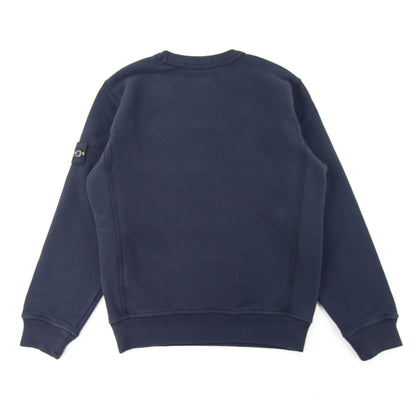 Stone Island Junior 60940 Crewneck Core Sweatshirt Navy Blue V0020