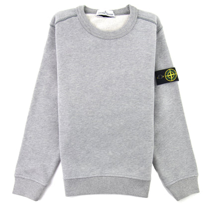 Stone Island Junior 60940 Crewneck Core Sweatshirt Grey V1064