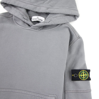 Stone Island Junior 60240 Hooded Sweatshirt Grey V0062