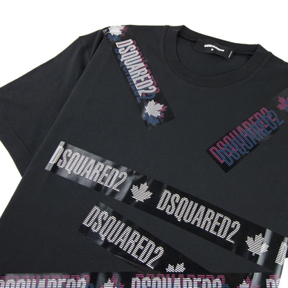 Dsquared2 Logo Tape T-shirt Black 900