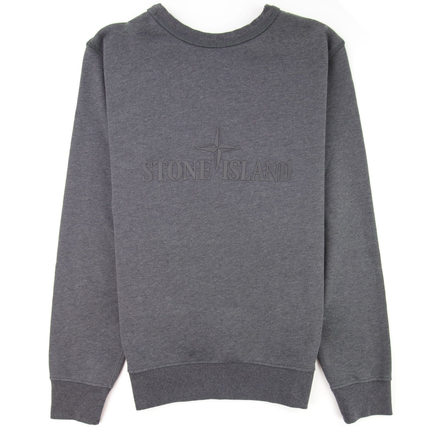 Stone Island Double Front Crewneck Sweatshirt Dark Grey V1067