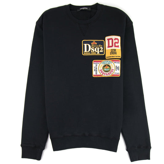 Dsquared2 Beer Logo Sweater Black