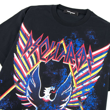 Dsquared2 Rock Eagle T-shirt Black