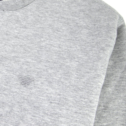 Emporio Armani Small Logo Sweatshirt Grey Melange