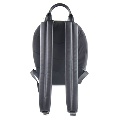 Emporio Armani Metallic Logo Backpack Black