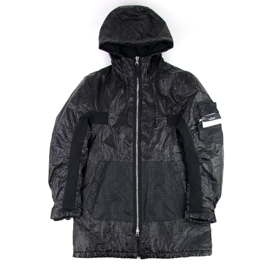 Stone Island Shadow Project 40203 Dual Grid Contour Parka Black V0029