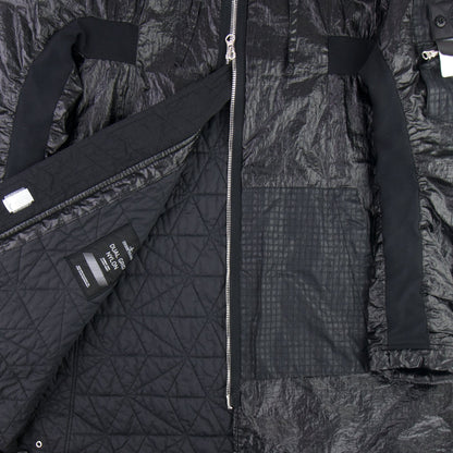 Stone Island Shadow Project 40203 Dual Grid Contour Parka Black V0029