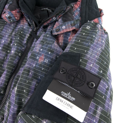 Stone Island Shadow Project 40412 Dpm Chine Funnel Hood Parka Black V0029