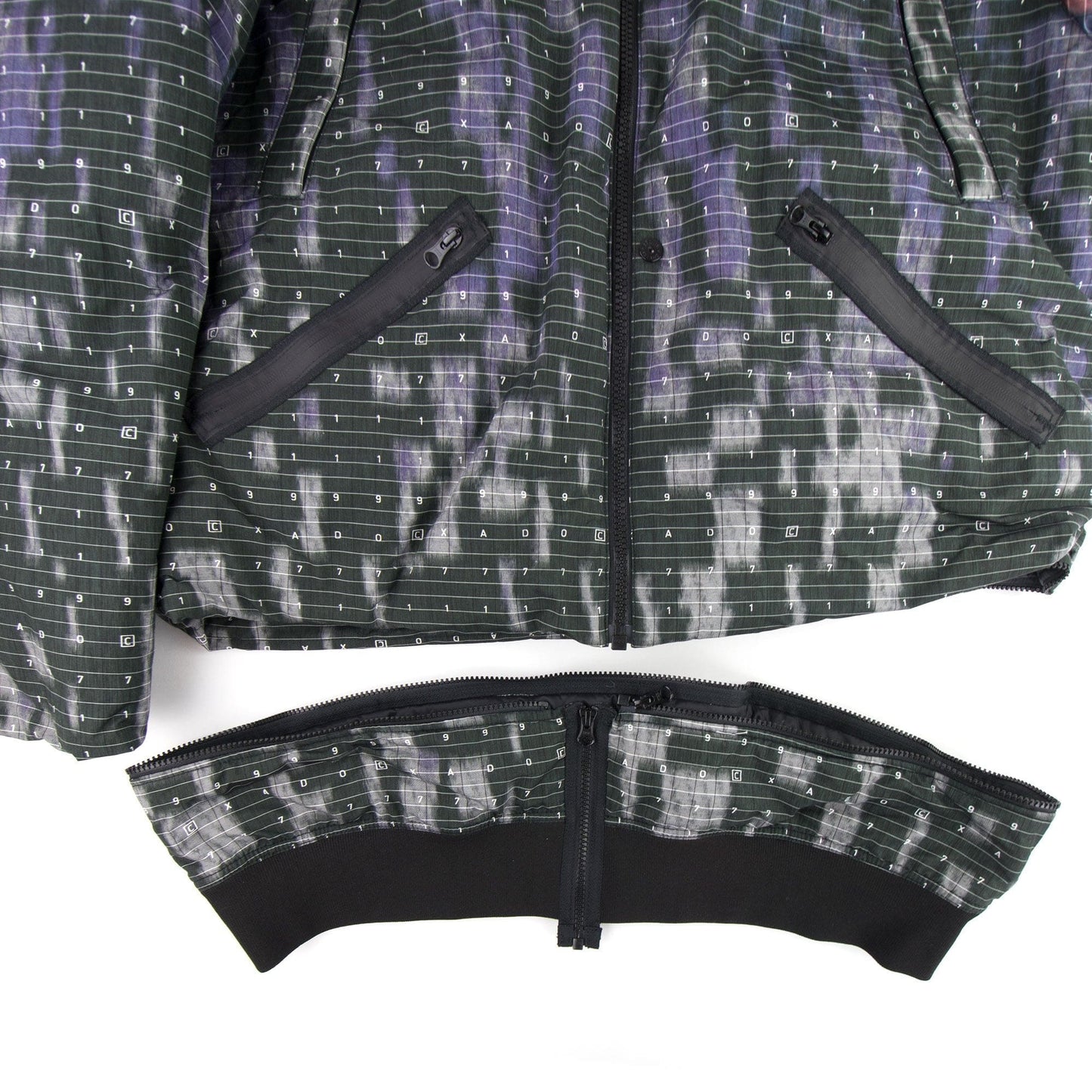Stone Island Shadow Project 40412 Dpm Chine Funnel Hood Parka Black V0029
