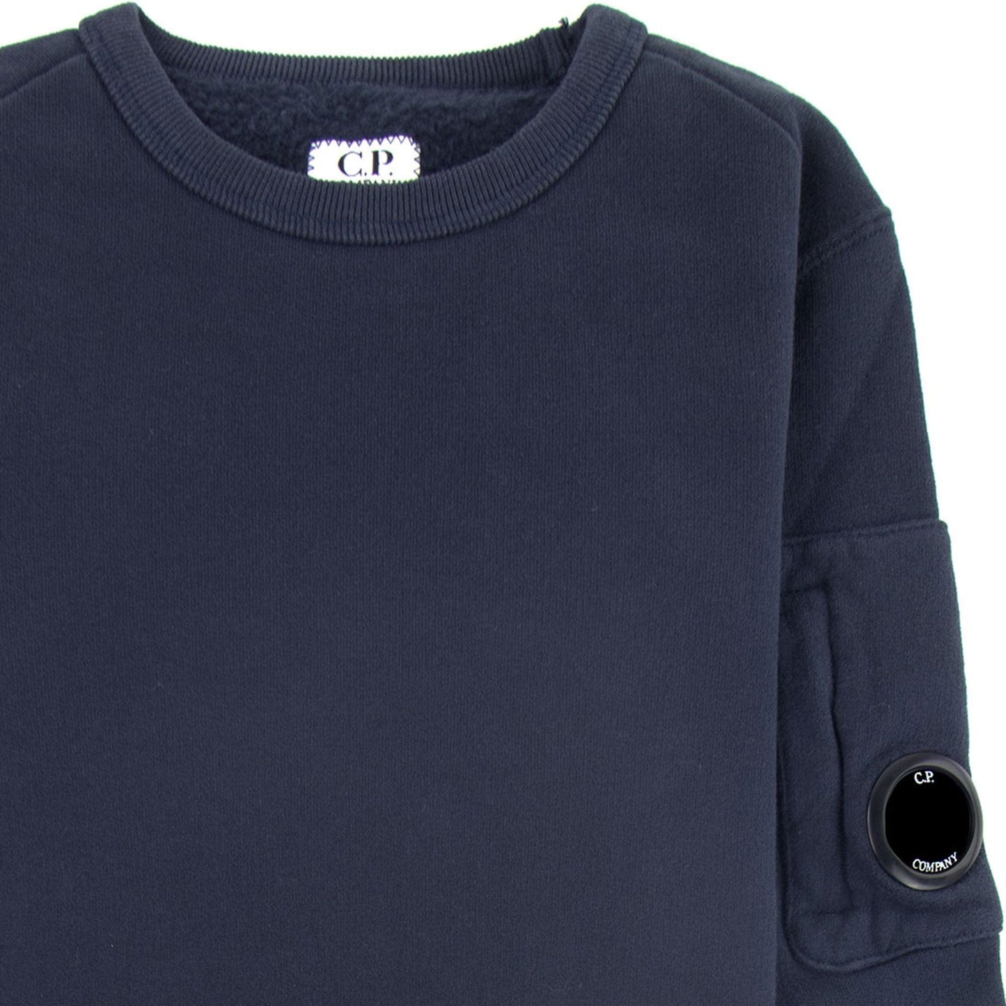 C.P. Company Undersixteen Lens Fleece Sweatshirt Navy 888