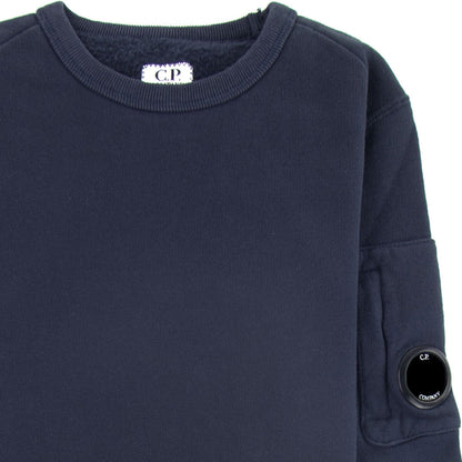 C.P. Company Undersixteen Lens Fleece Sweatshirt Navy 888