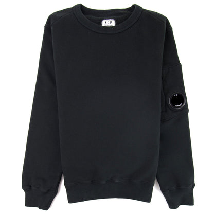 C.P. Company Undersixteen Lens Fleece Sweatshirt Black 999