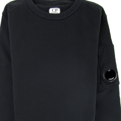 C.P. Company Undersixteen Lens Fleece Sweatshirt Black 999