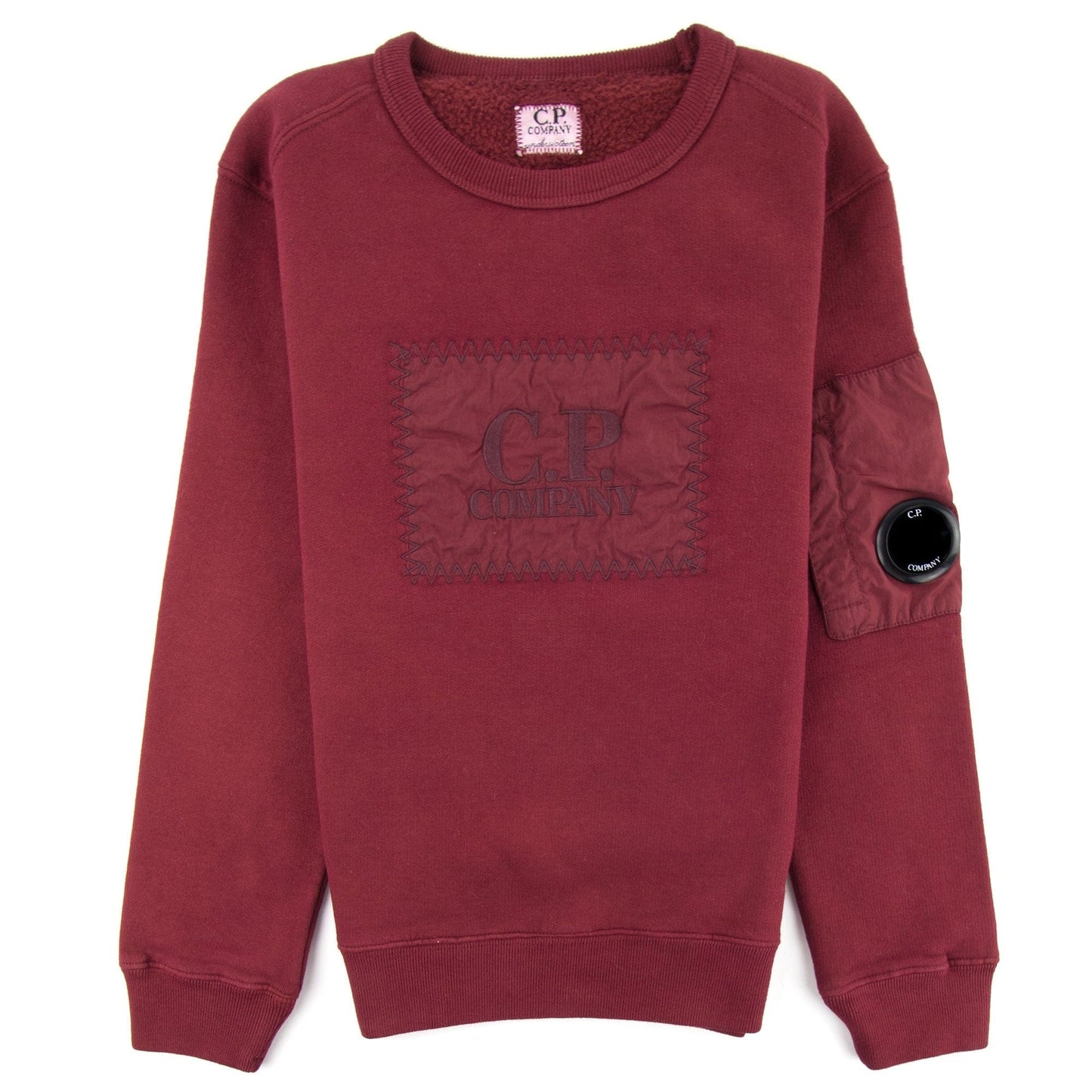 C.P. Company Undersixteen Lens Fleece Patch Sweatshirt Scooter 576
