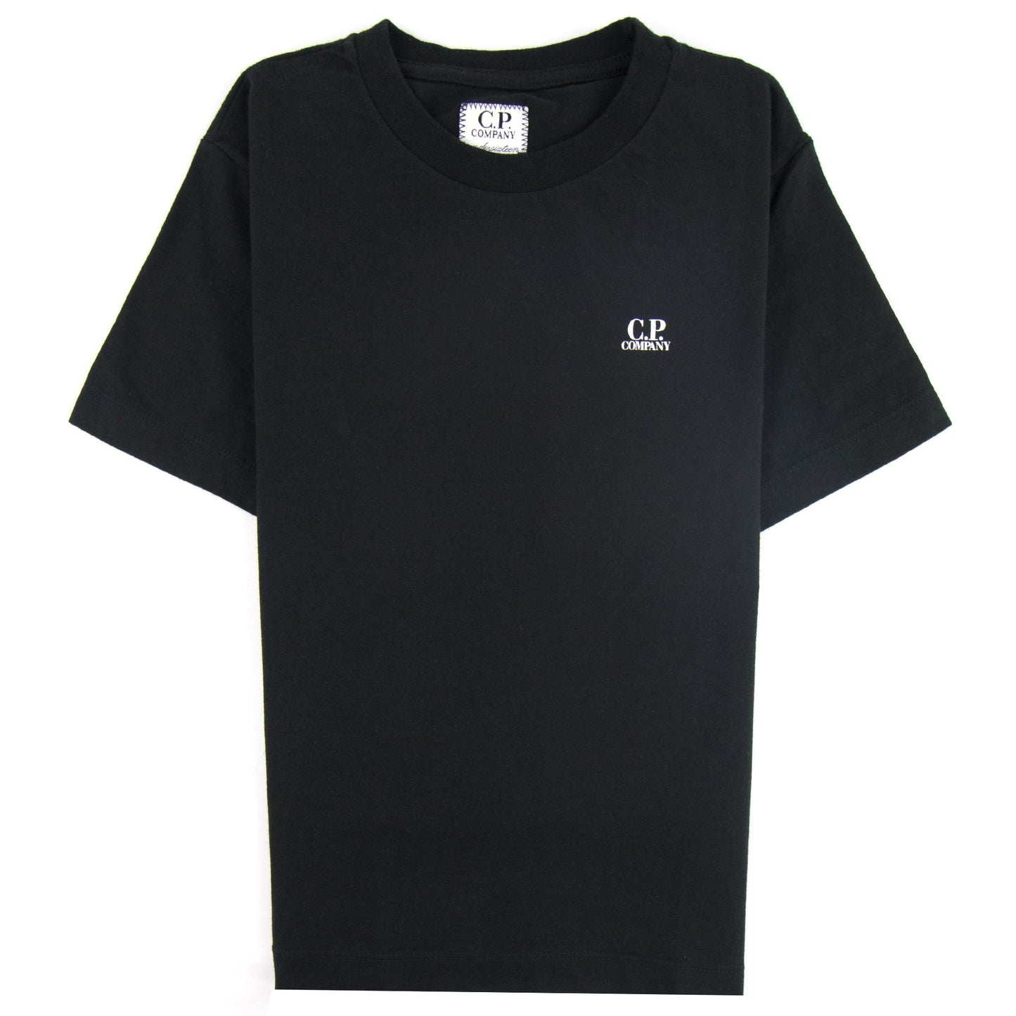 CP Company Undersixteen Comics & Cars Back Logo Tee Black 999