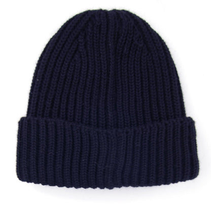 C.P. Company Undersixteen Extra Fine Merino Wool Goggle Beanie Navy 888
