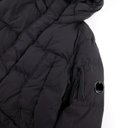 C.P. Company Nycra Full Length Puffer Jacket Black 999