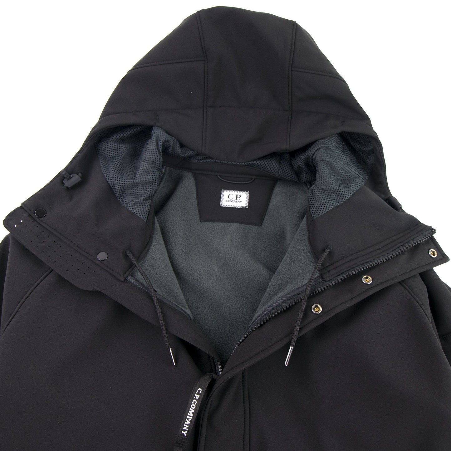 C.P. Company Soft Shell Lens Jacket Black 999