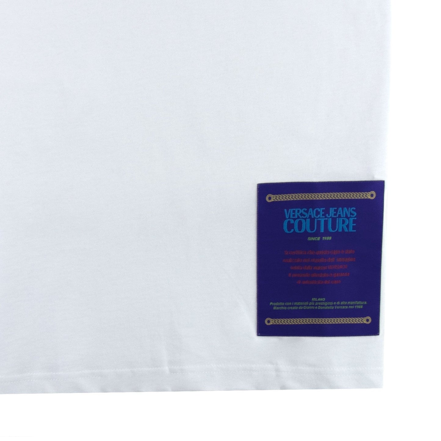 Versace Jeans Couture Contrast Logo T-shirt Light Blue