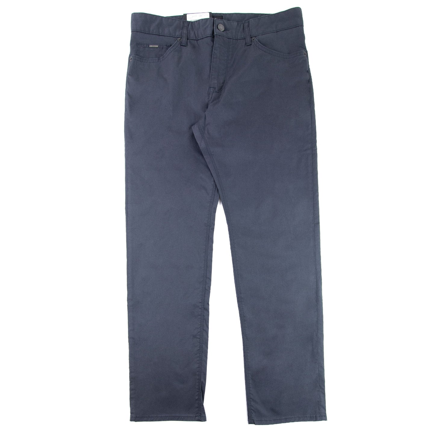Hugo Boss Regular-fit Jeans In Washed Stretch Denim Dark Blue 402