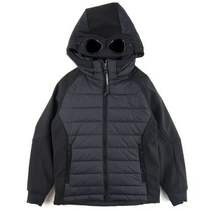 Cp Company Undersixteen Nylon Padded Soft Shell Jacket Black 999