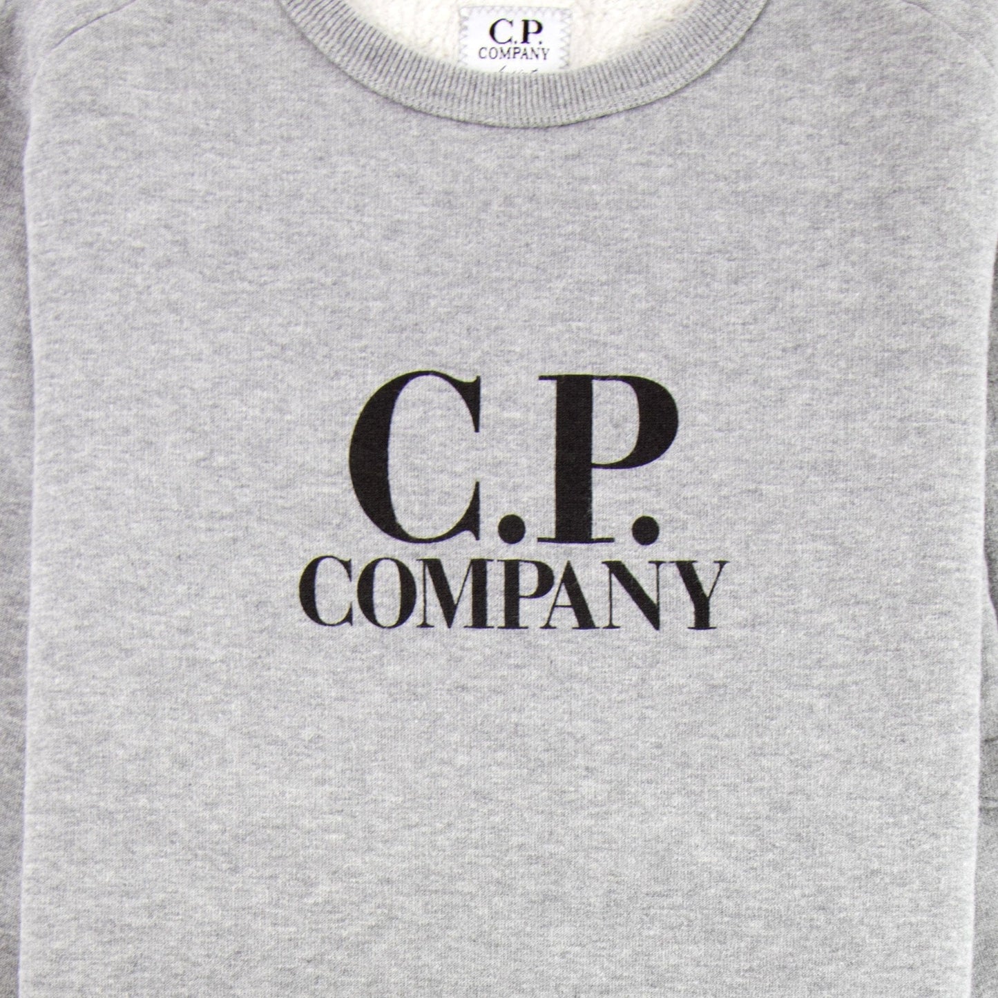 CP Company Undersixteen Basic Lens Crewneck Sweatshirt Grey M93
