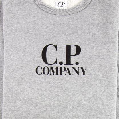 CP Company Undersixteen Basic Lens Crewneck Sweatshirt Grey M93