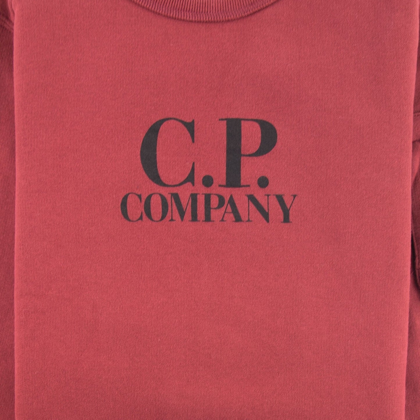 Cp Company Undersixteen Logo Lens Basic Fleece Sweatshirt Scooter 576