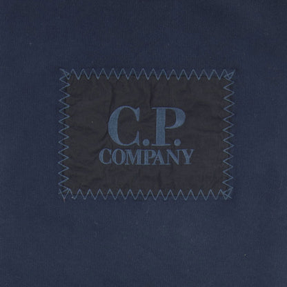 C.P Company Undersixteen Lens Fleece Patch Sweatshirt Navy 888