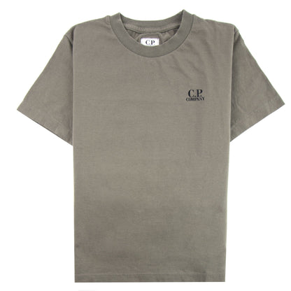 Cp Company Undersixteen Diamond Back Logo Tee Dusty Olive 661
