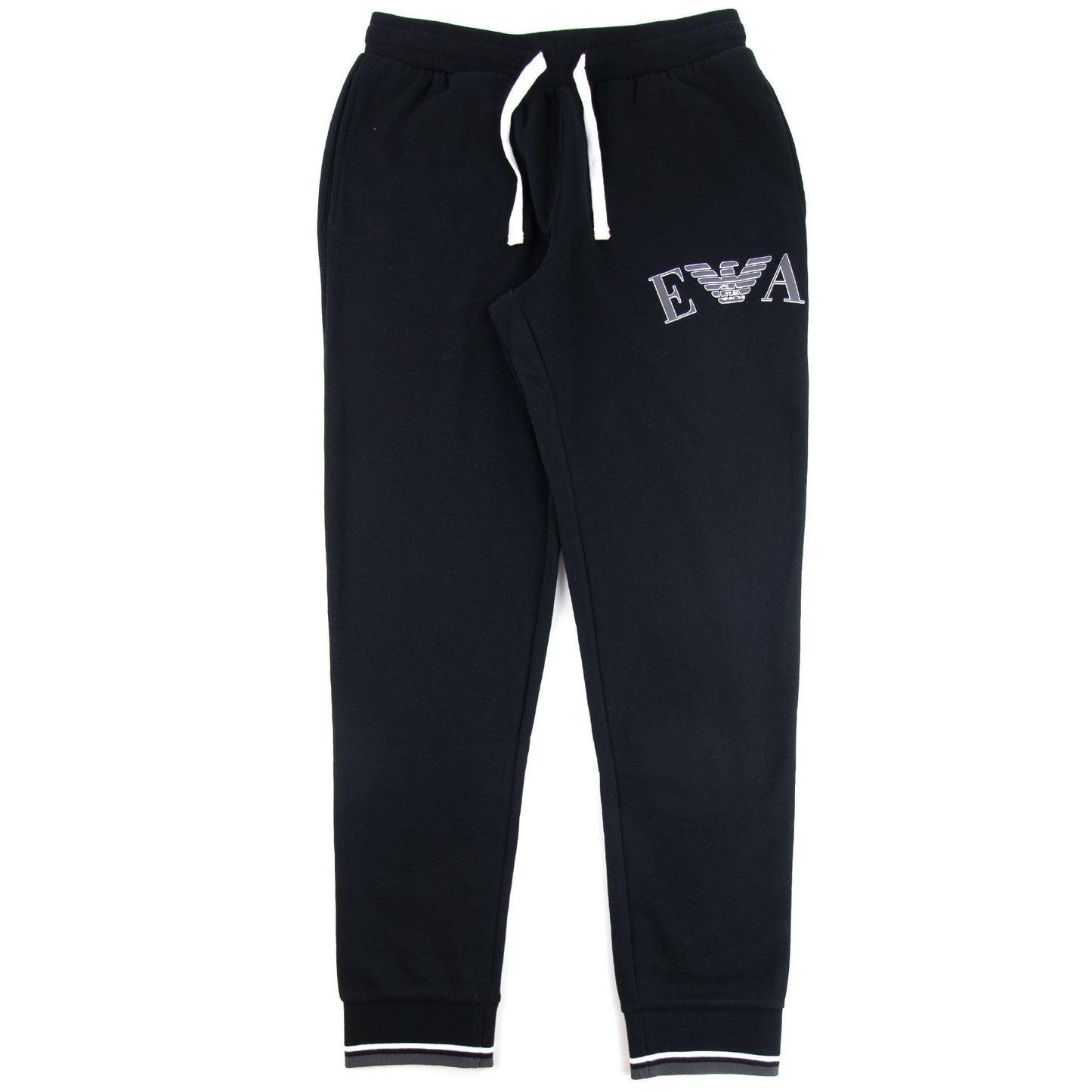 Emporio Armani EA Logo Tracksuit Bottoms Black