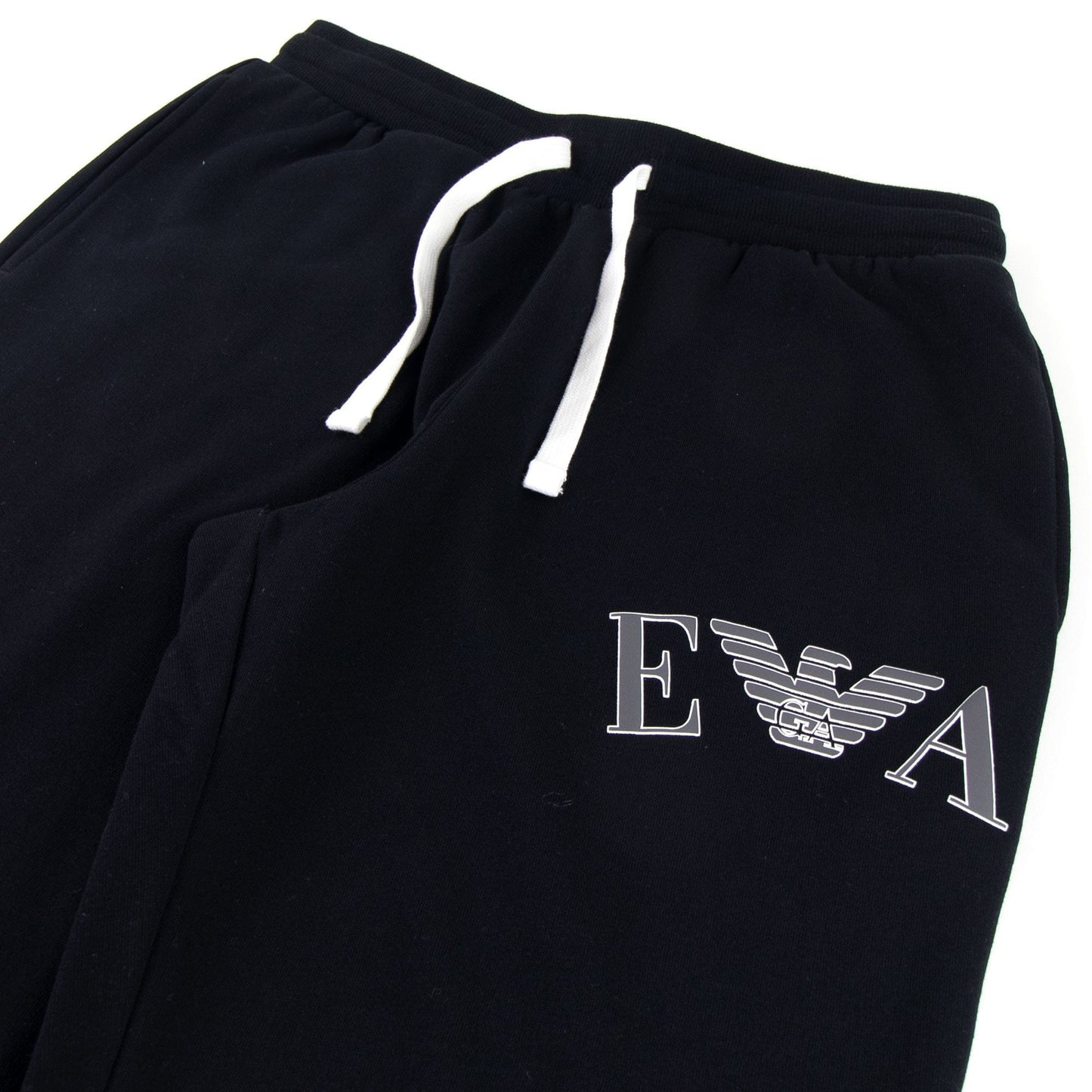 Emporio Armani EA Logo Tracksuit Bottoms Black