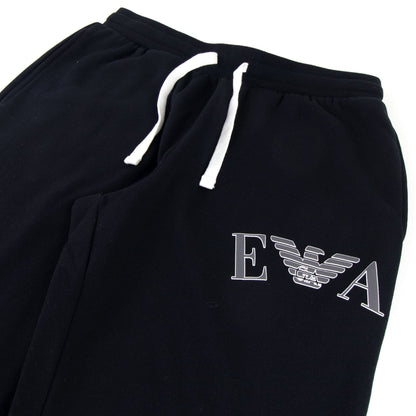 Emporio Armani EA Logo Tracksuit Bottoms Black