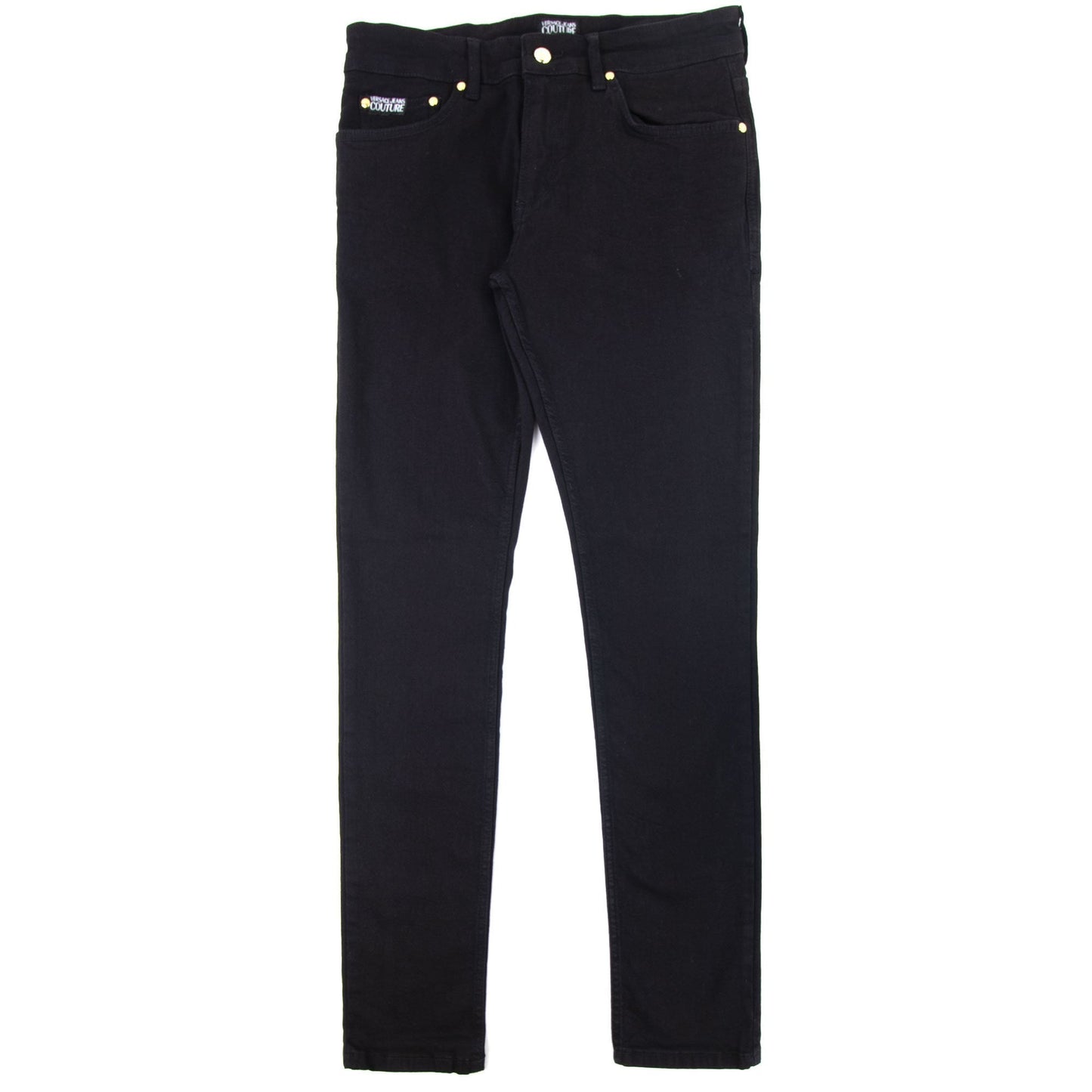 Versace Jeans Couture Slim Fit Denim Stretch Jean Black