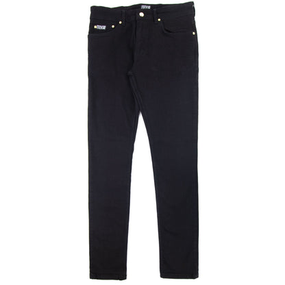 Versace Jeans Couture Slim Fit Denim Stretch Jean Black