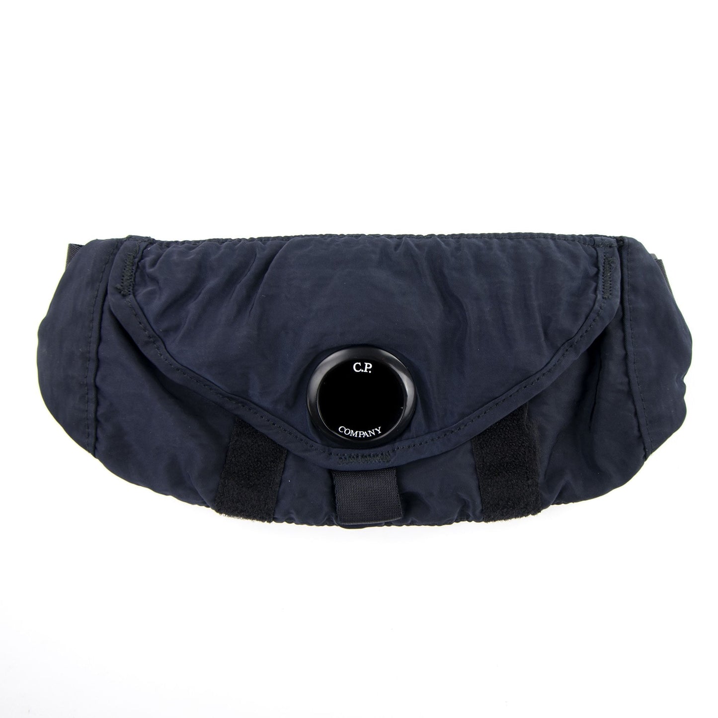 CP Company Garment Dyed Nylon Sateen Small Waist Pack Navy 888