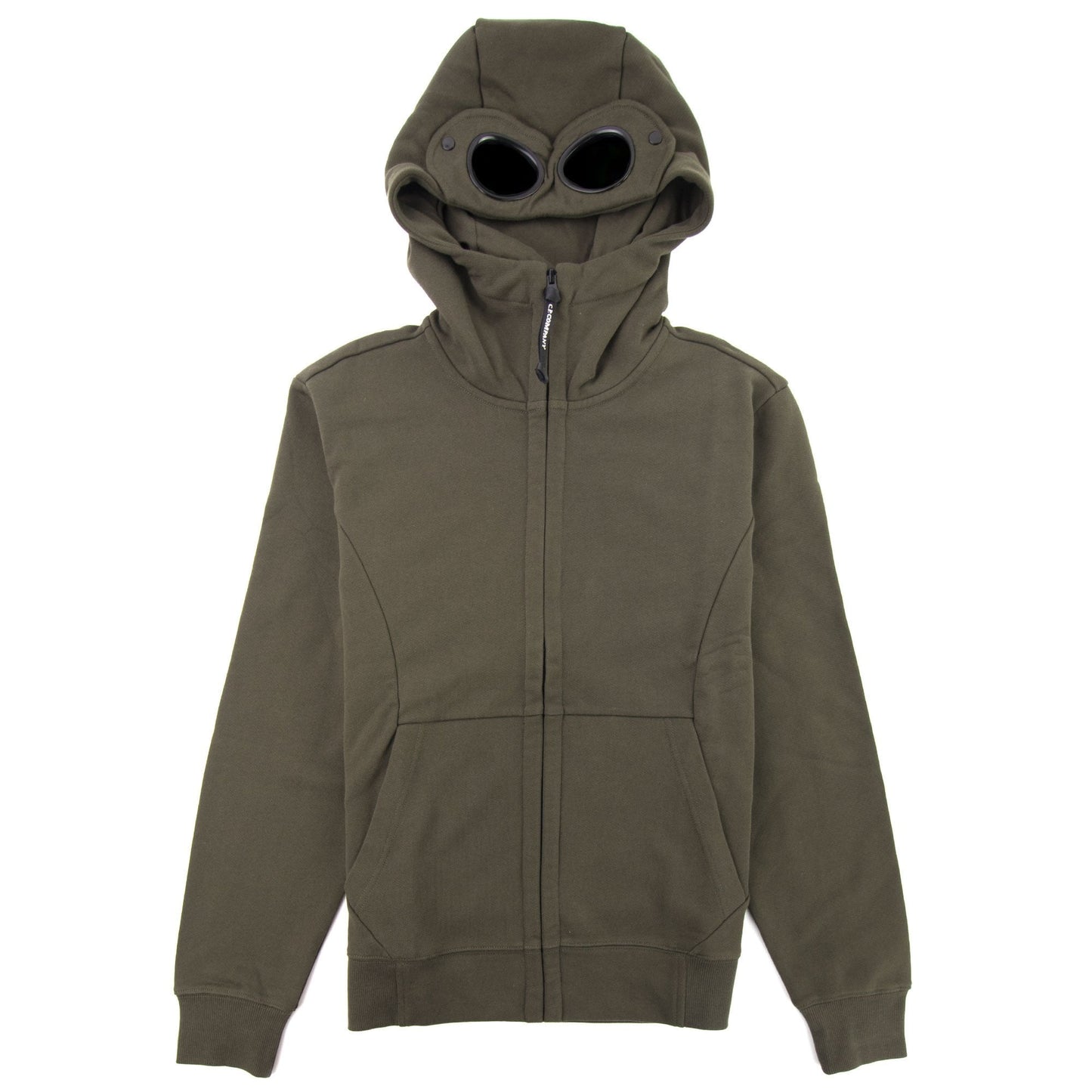 CP Company Hooded Sweat Goggle Khaki 922