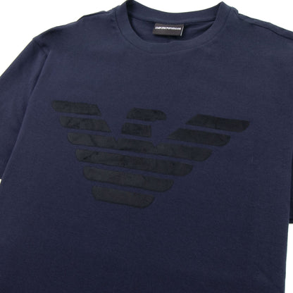 Emporio Armani Eagle Logo T-shirt Navy Blue 0922