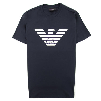 Emporio Armani Chest Eagle Logo T-shirt Navy