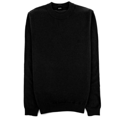 Hugo Boss Bacio Lambswool Sweatshirt Black 001