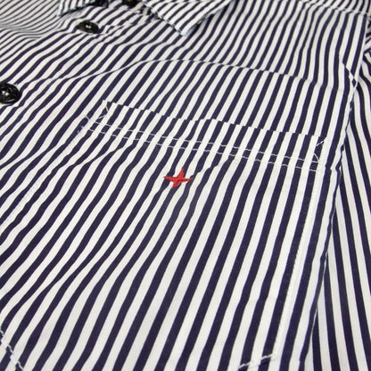 Stone Island Marina Long Sleeve Striped Shirt Blue/white